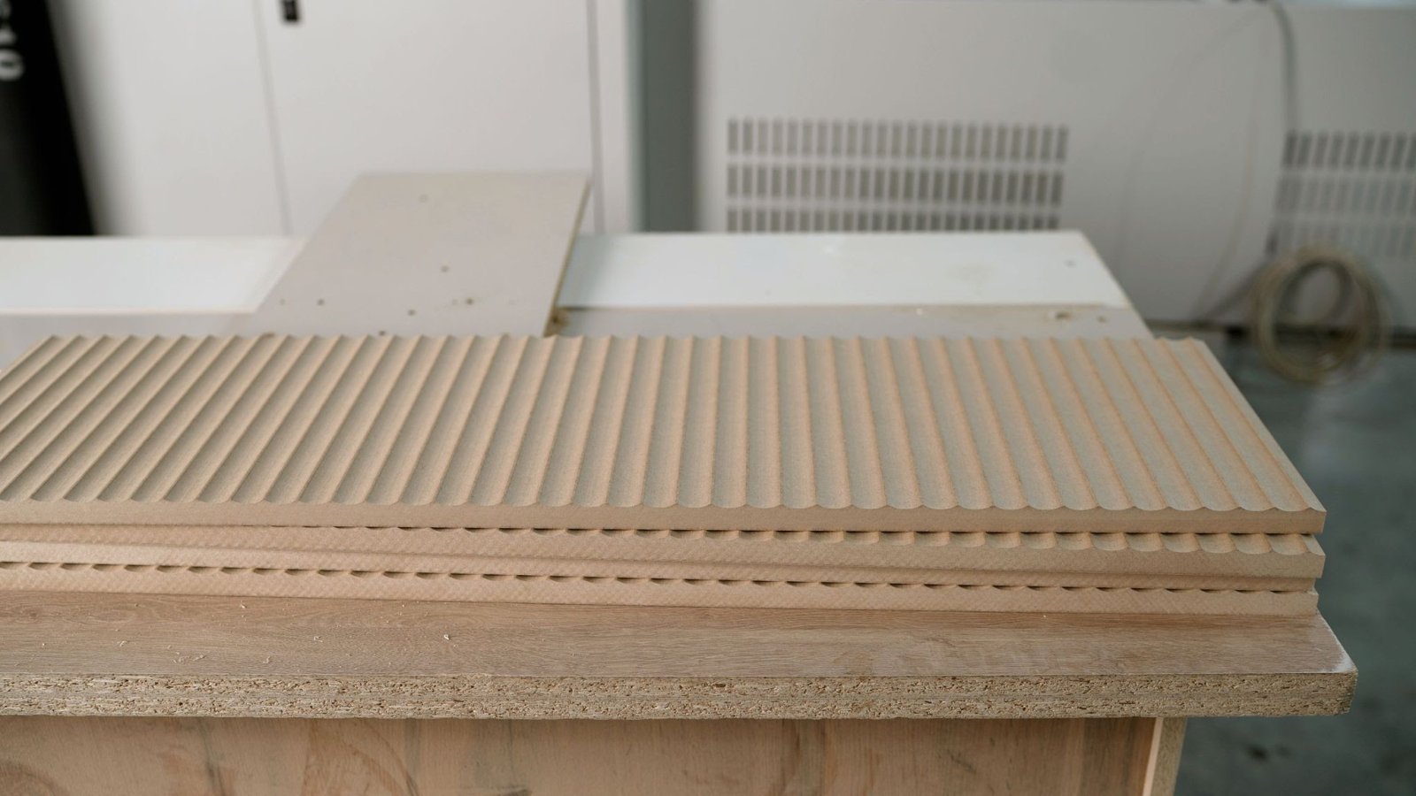 Grooved MDF Panel